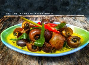 Foto resep Kreco/ Tutut pedas besantan