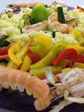 Couscous con crostacei e verdure