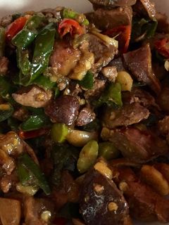 Foto resep Oseng Ati Ampela Lombok Ijo