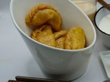 Вареники з картоплею та сиром сулугуні