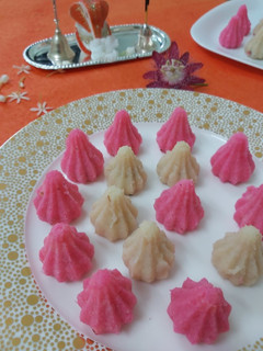 A picture of Stuffed Gulkand Modak.