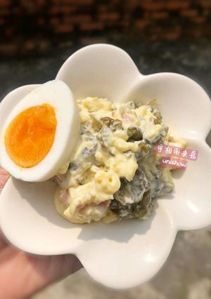 薯泥雨來菇沙拉 的食譜成品照片