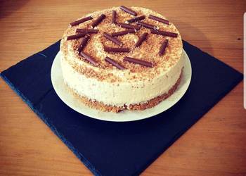 The New Way Prepare Recipe Baileys cheesecake Delicious Perfect