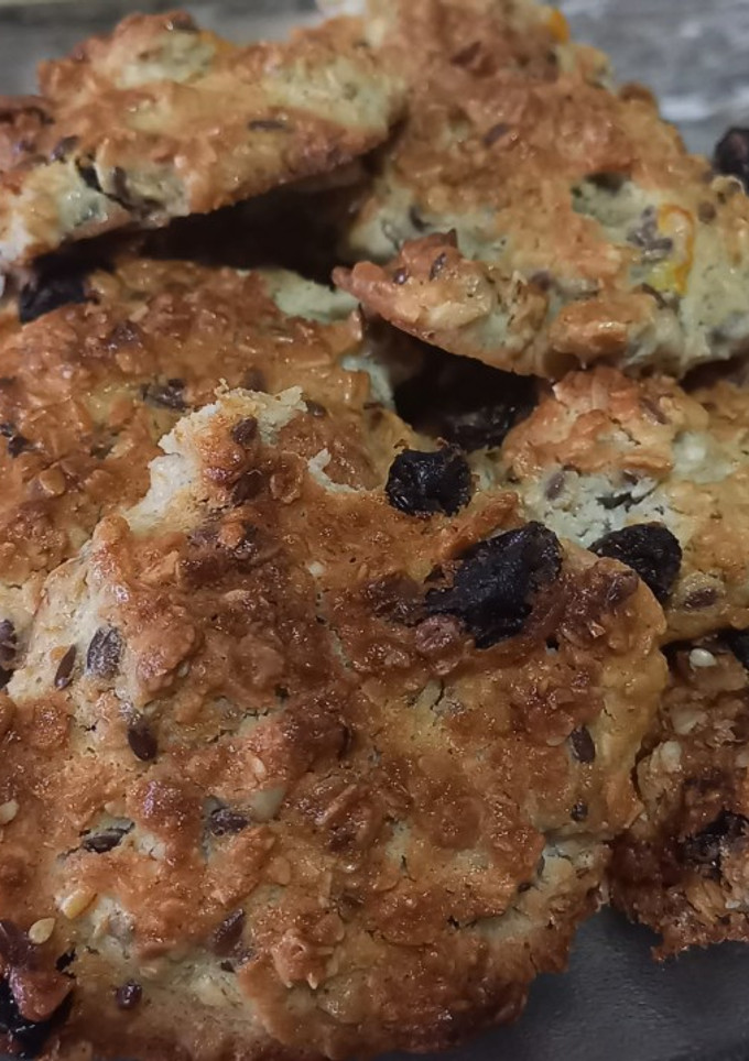 Una foto de Galletas de avena sin leudantes