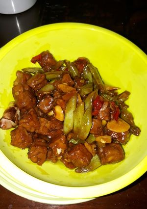 Foto resep Tempe Orek Buncis Pedas Manis