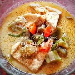 Lodeh Tahu Terong Puedes nampolll #selasabisa রেসিপির প্রধান ছবি