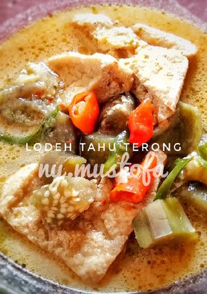 Foto resep Lodeh Tahu Terong Puedes nampolll #selasabisa
