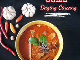 Gulai daging cincang