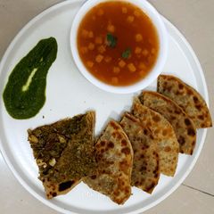 A picture of Tuvar Stuffed Paratha.