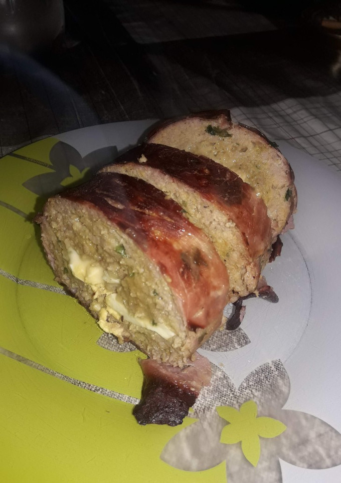 Una foto de Redondo de carne picada