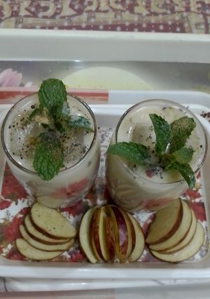 আপেল লস্যি (Apple lossi in Bengali) রেসিপির প্রধান ছবি