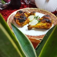A picture of Tandoori tawa chicken.