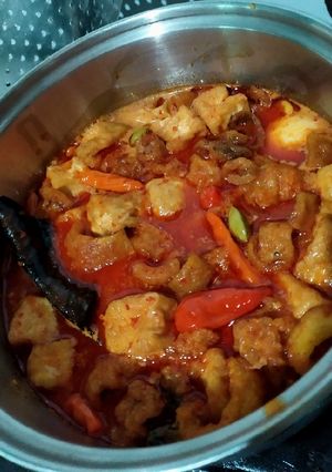 Foto resep Sambal Goreng Krecek Tahu dan Telur