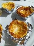 Soufflé básico con sabor a papa