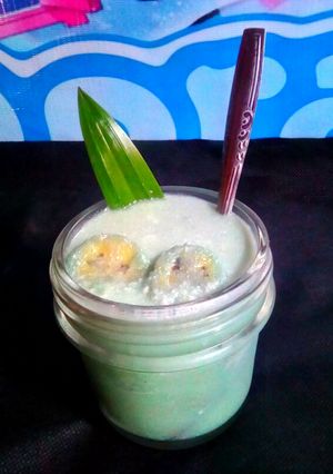 Foto resep Kolak pisang ijo