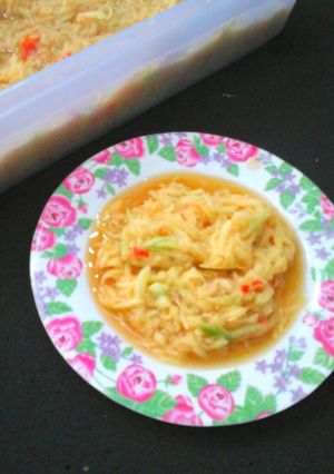 Foto resep Rujak serut mangga