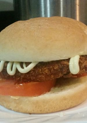 Foto resep Simple burger