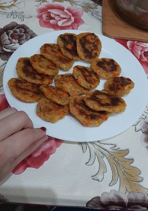 O poză a rețetei Chiftele de legume la cuptor.