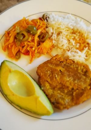 A picture of Chicken Ropa Vieja.