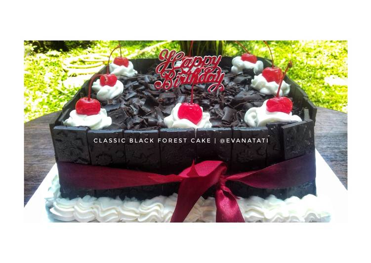 Blackforest cake enak dan lembut