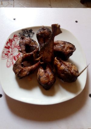 A picture of Fried Mackerel Fish.