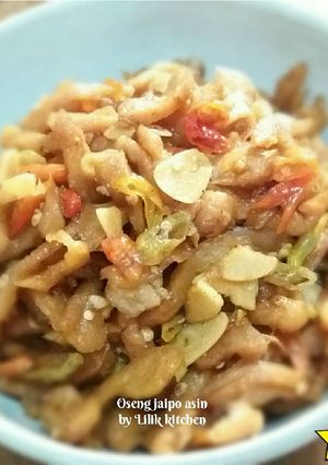 Foto resep Oseng jaipo asin