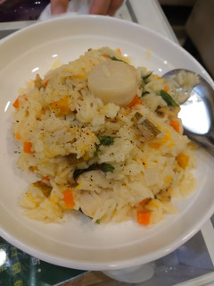 超快速又簡單的海鮮燉飯 的食譜成品照片