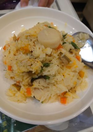 超快速又簡單的海鮮燉飯 的食譜成品照片