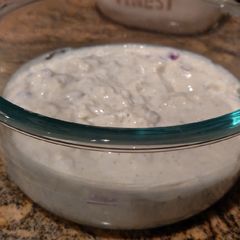 Bleu Cheese Dressing A picture of Bleu Cheese Dressing.