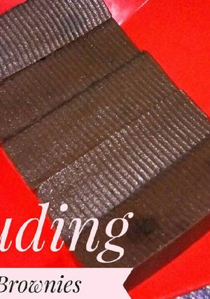 Foto resep Puding Brownies nyoklat banget