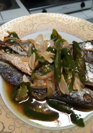 Foto resep 28. Kembung cabe ijo