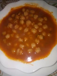 صورة لوصفة مرقة حمص