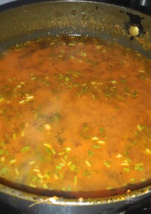 A picture of Tomato soup.