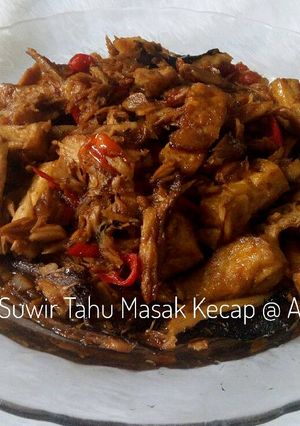 Foto resep Tongkol Suwir Tahu Bumbu Kecap