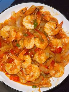 Foto resep Tumis udang mentega
