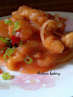 Foto resep Kakap asam pedas with homemade tomato sauce