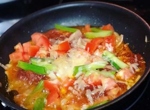 Foto resep Ikan Flounder fillet masak dengan saus salsa dan edam cheese