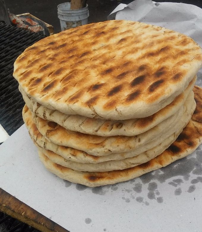 Una foto de Tortillas callejeras para la hora del mate