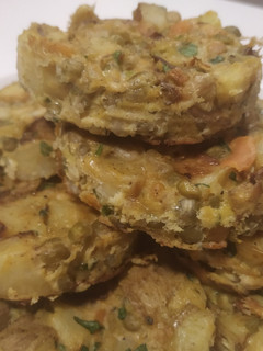 Una foto de Tortilla de verduras saludable y al horno 😊💯👌