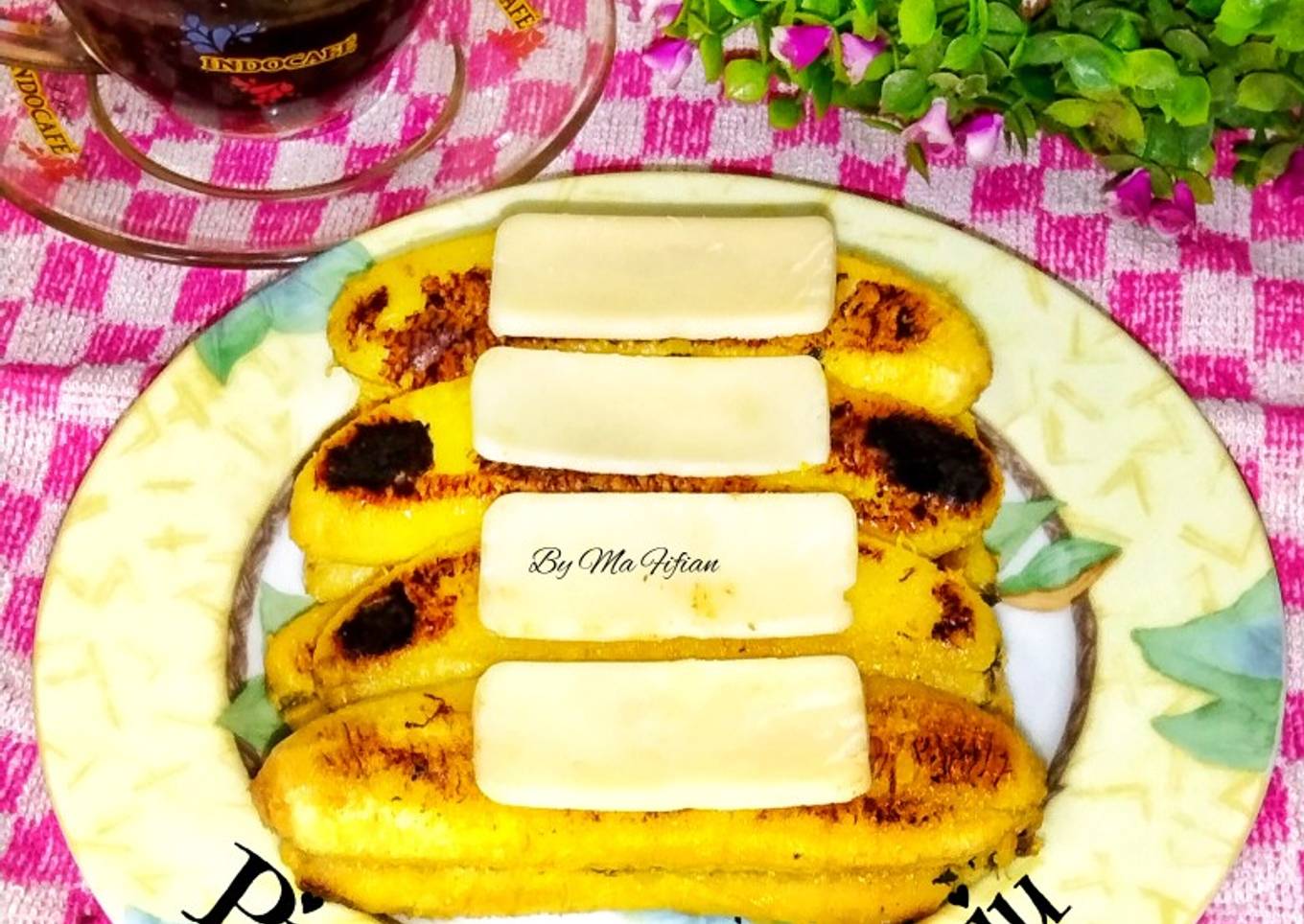 Pisang Bakar Keju