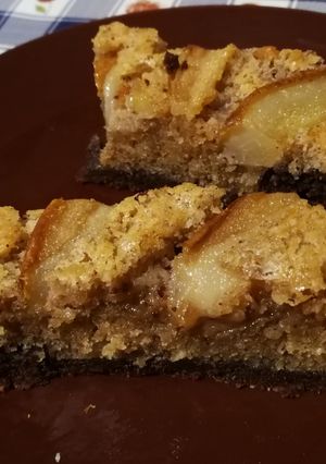 Körtés, diós süti recept fotója