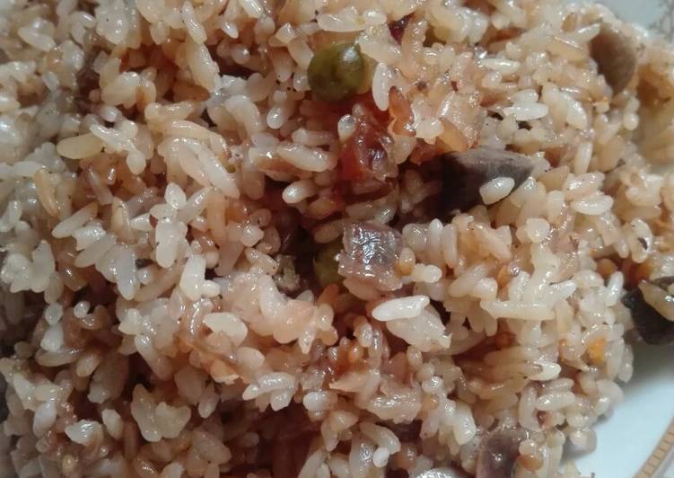 رز بالخلطه والبسله (كبسه)