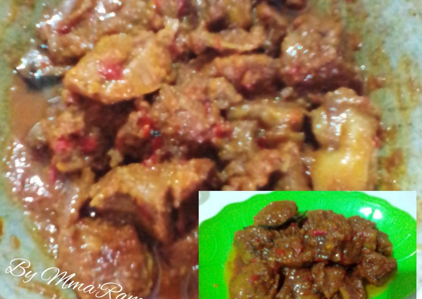 Rendang Bumbu seadanya😁