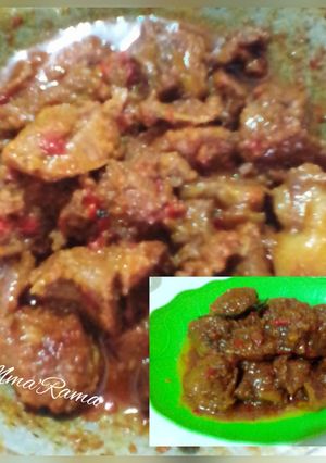 Foto resep Rendang Bumbu seadanya😁