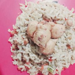 A picture of Puffed rice upma(murmura usal).