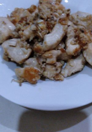 รูปของ อกไก่ทอดพริกไทย