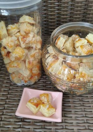 Foto resep Puff pastry Almond cookies