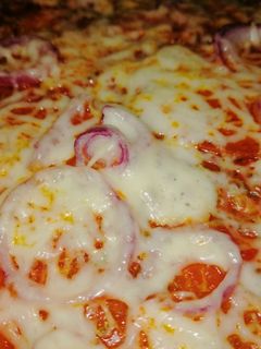Bögrés pizza recept fotója