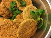 Una foto de falafel harina de garbanzo