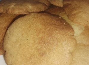 Una foto de Galletas crumble cookies de canela 🍪